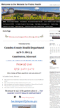 Mobile Screenshot of camdencountyhealth.org